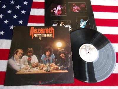 ⭐️ LP: NAZARET - PLAY 'N' THE GAME, (vinyl NM-) original USA 1976
