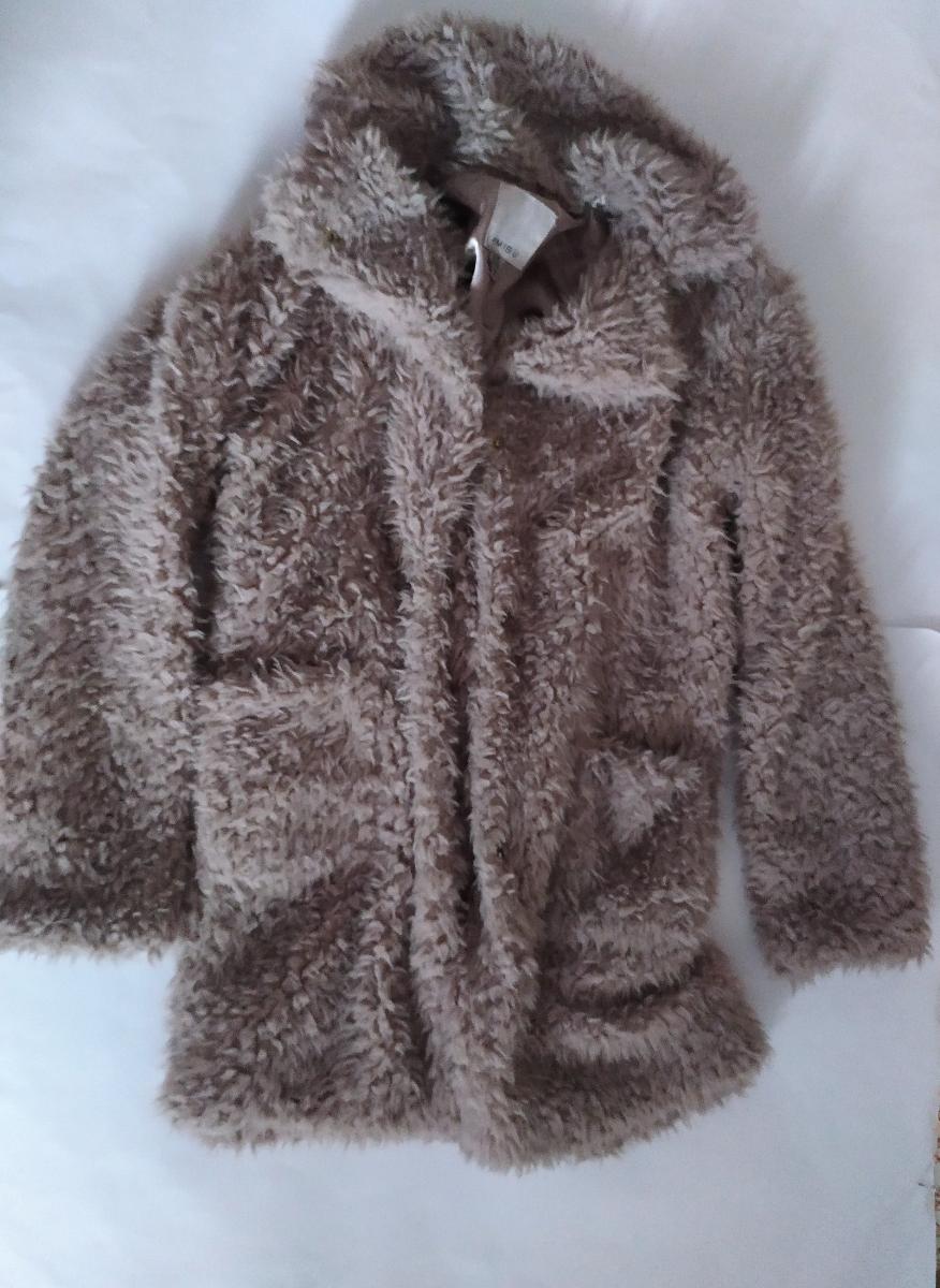 Krásny chlpatý kabátik Amišov, 38 - Dámske oblečenie