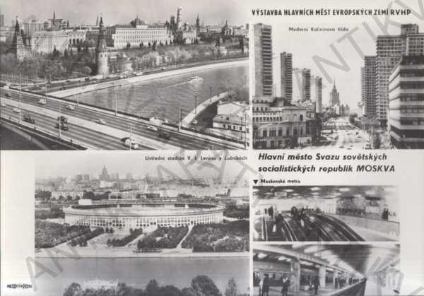 Výstavba hl. miest európskych krajín RVHP propaganda - Odborné knihy