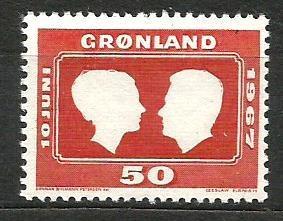 Dánsko-Gronsko - **,Mi.č.67  /3307E/