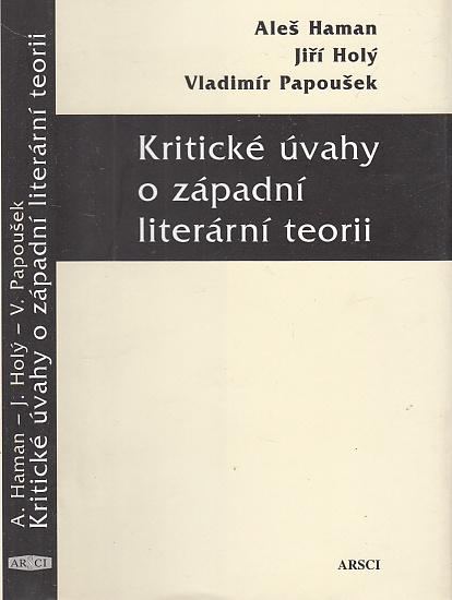 Kritické úvahy o západnej literárnej teórii - Odborné knihy