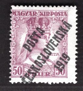 Pč 1919/123, typ IV, Zita, fialová 50 f/775/32