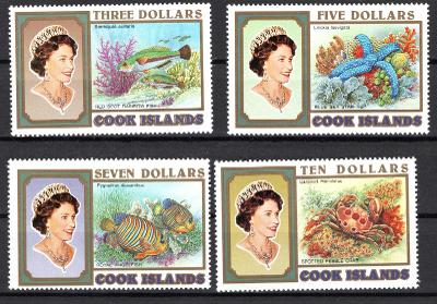 Anglické Kolonie/Cook Islands  ;1393-1394 + 1400-1401 
/2355/7