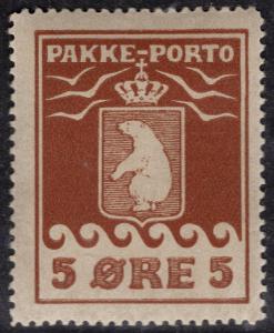 Finsko/Grónsko - Mi. 6 A, řz 11 1/4, balíkové, lední medvěd,/19.137731