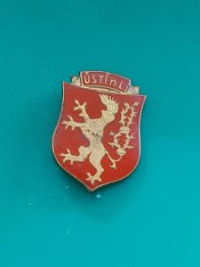 odznak Ústí nad Labem erb heraldika