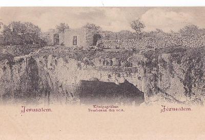 IZRAEL - JERUSALEM - KRÁLOVSKÉ HROBY - 74-AD37