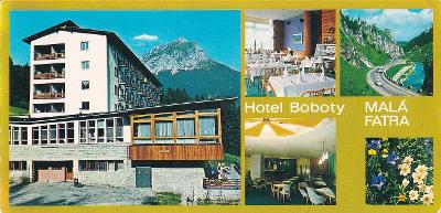 SLOVENSKO - MALÁ FATRA - HOTEL BOBOTY - 76-AD71