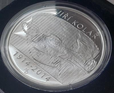Kompletní ročníková sada PSM 6ks stříbrných mincí z roku 2014 - PROOF