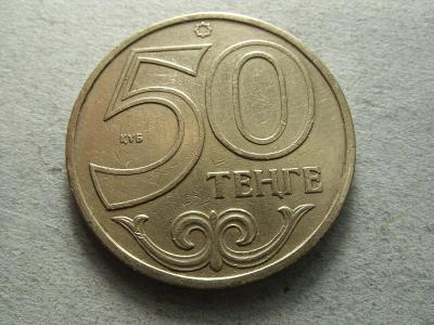 KAZAHSTÁN - 50 TENGE z roku 2000 (22,5 MM) MILENIUM