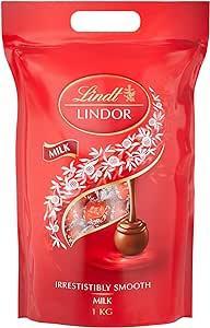 Lindt Lindor čokoládové guličky s mliečnou čokoládou 1kg