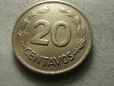 ECUADOR - 20 CENTAVOS  z roku  1972
