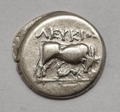 Grécko-Ilíria-Epidamnos-Dyrrhachium, Drachma, 3-2 stor.p.n.l., gVF