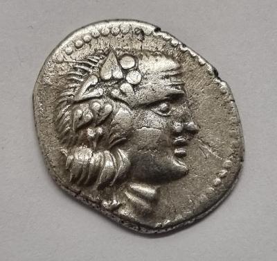 Grécko-Ilíria-Corcyra(Rímsky protektor.), Didrachma, po 229 p.n.l. aEF