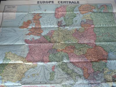 Grande Carte de l'Europe Centrale [&quot;Velká mapa Evropy