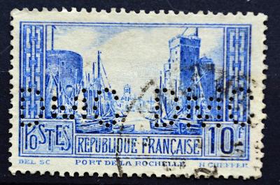 PERFIN-FRANCIE,1930. Přístav LA ROCHELLE, Mi.241 / KT-550A