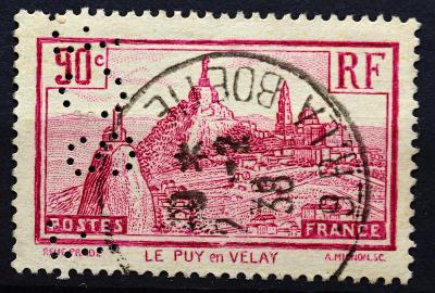PERFIN-FRANCIE,1933. Hrad Le Puy-En-Velay, Mi.286 / KT-550G
