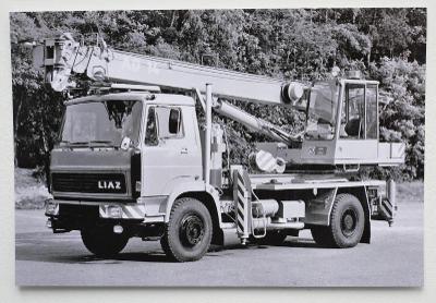 Fotografie 10x15 - Dobové nákladní automobily - LIAZ