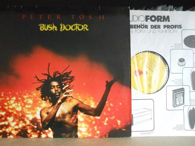 Peter Tosh – Bush Doctor LP 1978 vinyl Germany 1.p Roots Reggae NM-