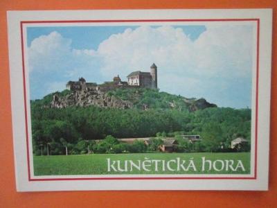 Kunětická hora ... hrad .... čistá pohlednice