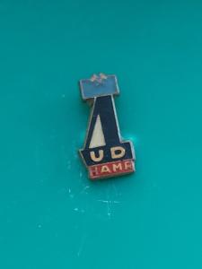 odznak UD Hamr uran důl