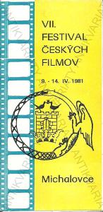 VII. Festival českých filmov - bulletin 1981