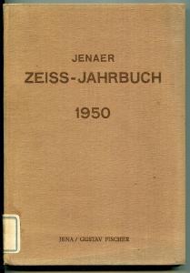Jenaer Zeiss - Jahrbuch 1950 [Ročenka Národního podniku Ca