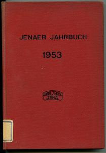 Jenaer Zeiss - Jahrbuch 1953 [Ročenka Národního podniku Ca