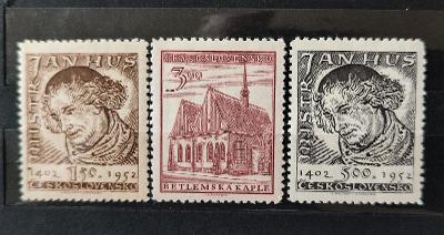 **1952.,ČSR II-Mistr Jan Hus,Betlémská kaple.