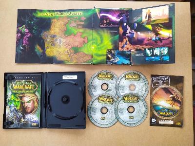 WORLD OF WARCRAFT THE BURNING CRUSADE - 4xCD, box (retro) Win 2000/XP