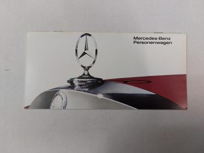 Mercedes - Benz - Osobní vozy  - dobový prospekt
