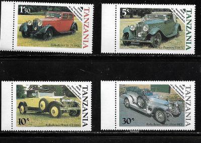TANZÁNIE 309-12  automobily - Rolls-Royce 1907-1936 **