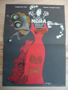 Nora (filmový plakát, film Velká Británie 1973, režie 
