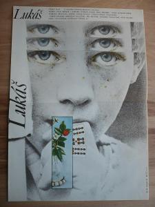 Lukáš (filmový plakát, film ČSSR 1982, režie Otakar K