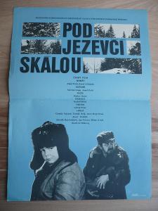 Pod Jezevčí skálou (filmový plakát, film ČSSR 1978, r