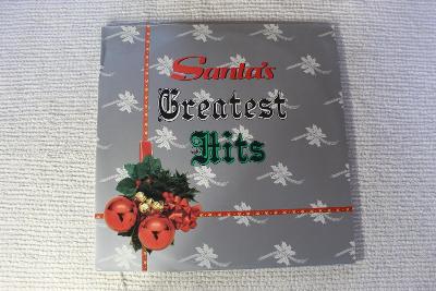 ABBA, Bowie, Brenda Lee ad - Santa's Greatest Hits -EX/EX- UK 1985 2LP