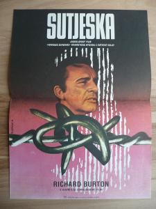Sutjeska (filmový plakát, film Jugoslávie 1973, režie S