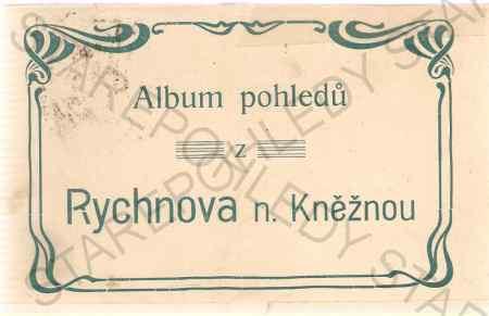 Rychnov NAD Kněžnou, Reichenau Kn., album pohľadov  - Pohľadnice miestopis
