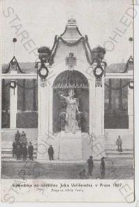 Upomínka na návštěvu Jeho Veličenstva v Praze 1907
