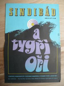 Sindibád a Tygří oči (filmový plakát, film Velká Bri