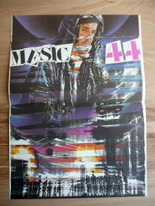 Měsíc 44 (filmový plakát, sci - fi film SRN 1990, režie 