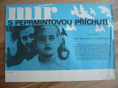 Mír s pepermintovou příchutí (filmový plakát, film SR