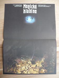 Magická hlubina (filmový plakát, film Francie/USA 1988, 