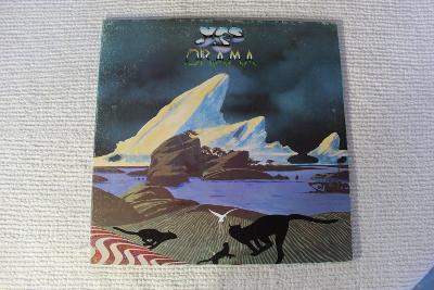 Yes - Drama -EX/EX- Canada 1980 LP