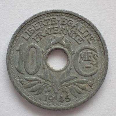 FRANCIE 10 centimes 1945 (1415A6)