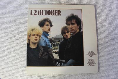 U2 - October -EX/EX- Scandinavia 1981 LP
