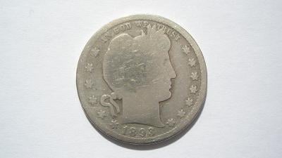 USA 1/4 dolar 1893