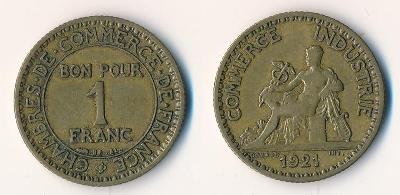 Francie 1 frank 1921