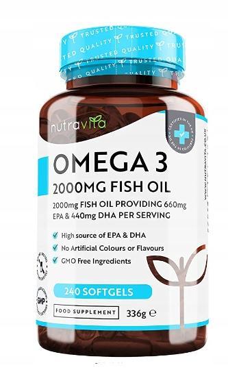 Nutravita - Omega 3, 2000 mg