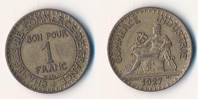 Francie 1 frank 1927
