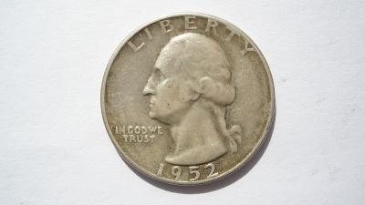 USA 1/4 dolar 1952 S